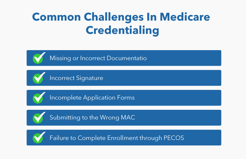 Common Challenges In Medicare Credentialing