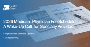 2026 Medicare Physician Fee Schedule: A Wake-Up Call for Specialty Providers