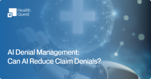 AI denial management to reduce healthcare claim denials